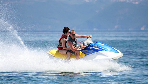 Gulet Charter Jet Ski Usage