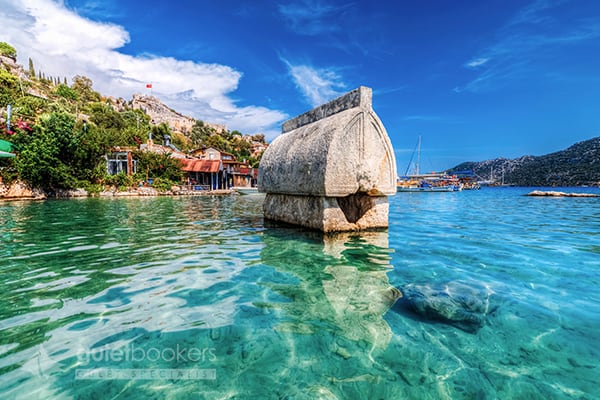 Kekova itinéraire croisière bleu