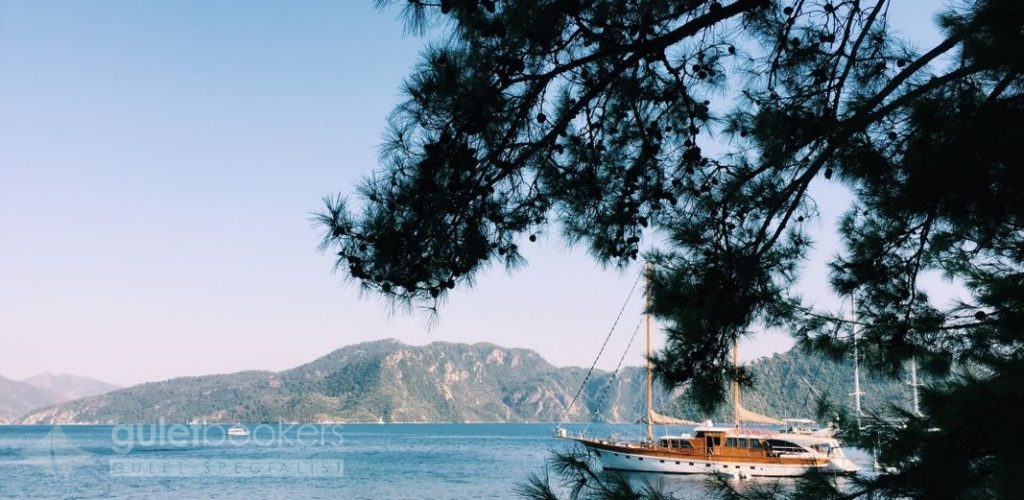 Promenade Of Marmaris to the sea and mountains