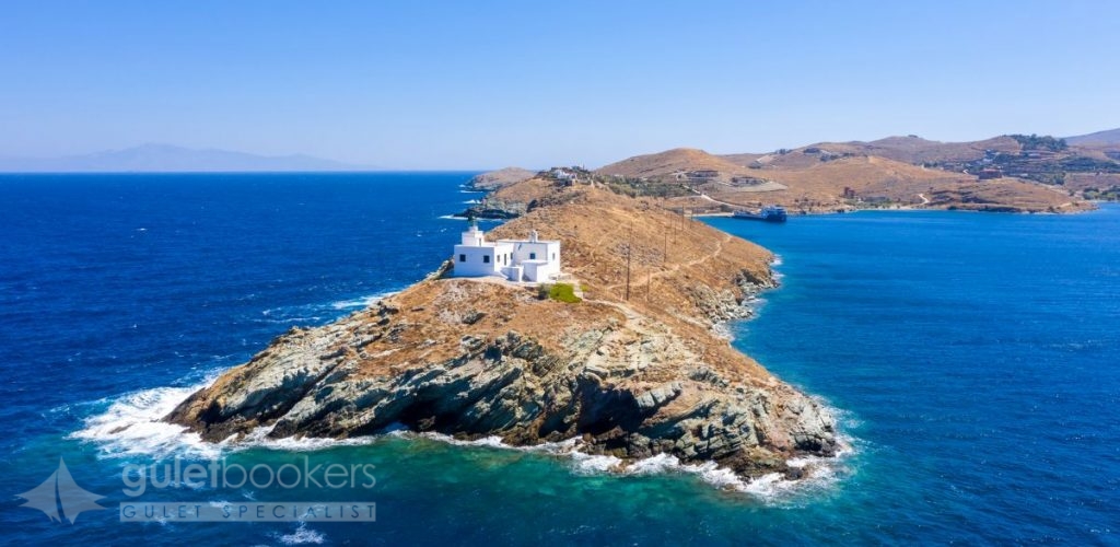 Arieal View Of Kea Tzia Island