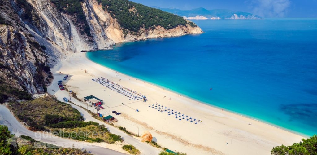 Myrtos Beach Kefalonia Island Greece