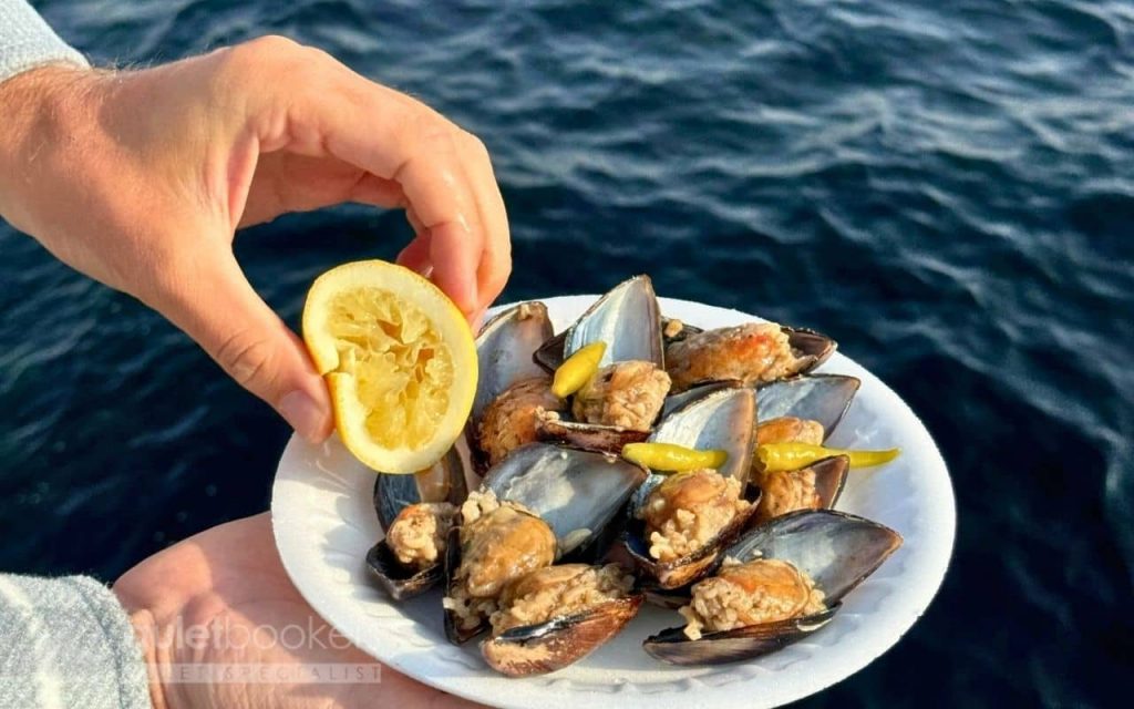 No Turkish meal is complete without seafood-focused mezzes.